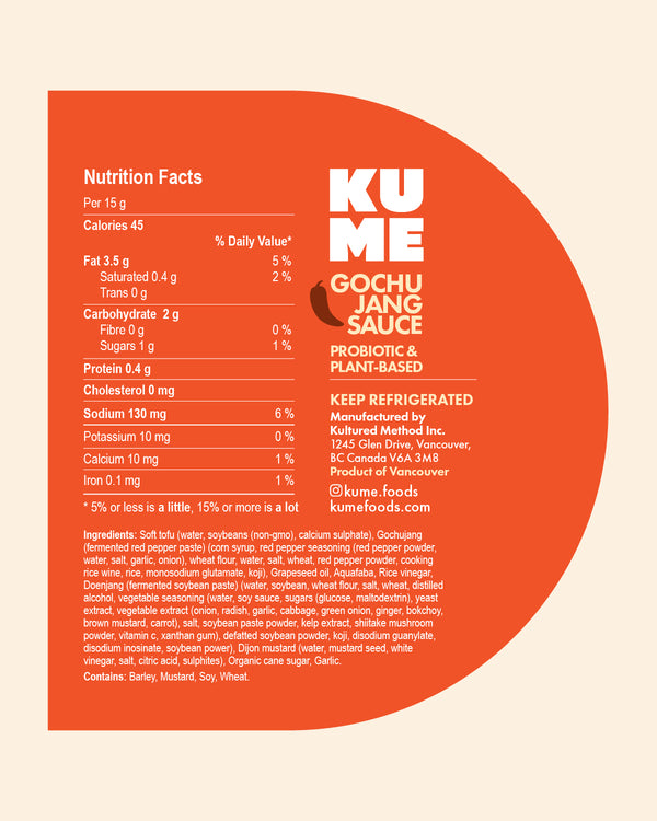 KUME Gochujang Sauce